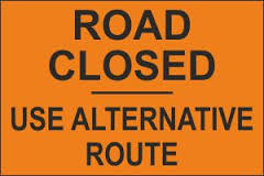  alternate route sign 