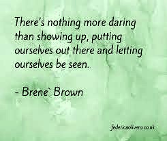  Brene Brown quote on being seen 
