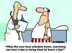  cartoon about exercise 