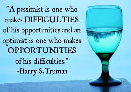  Harry Truman optimism quote 
